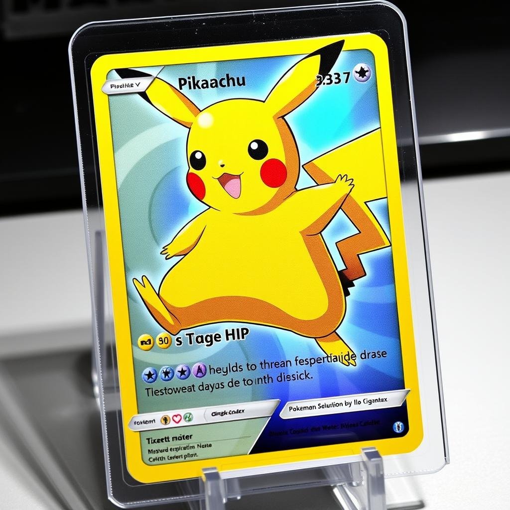 Pikachu VMAX Karte aus der Sword & Shield Ära