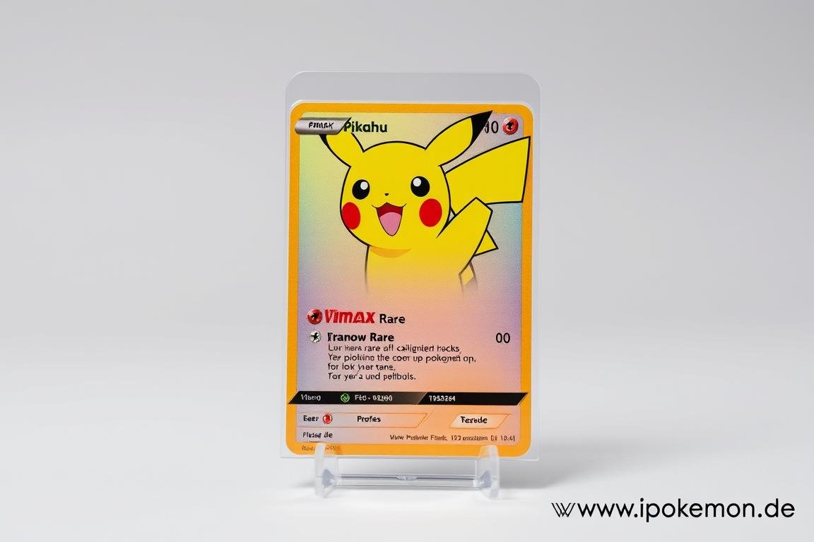 Pikachu VMAX Rainbow Rare Karte
