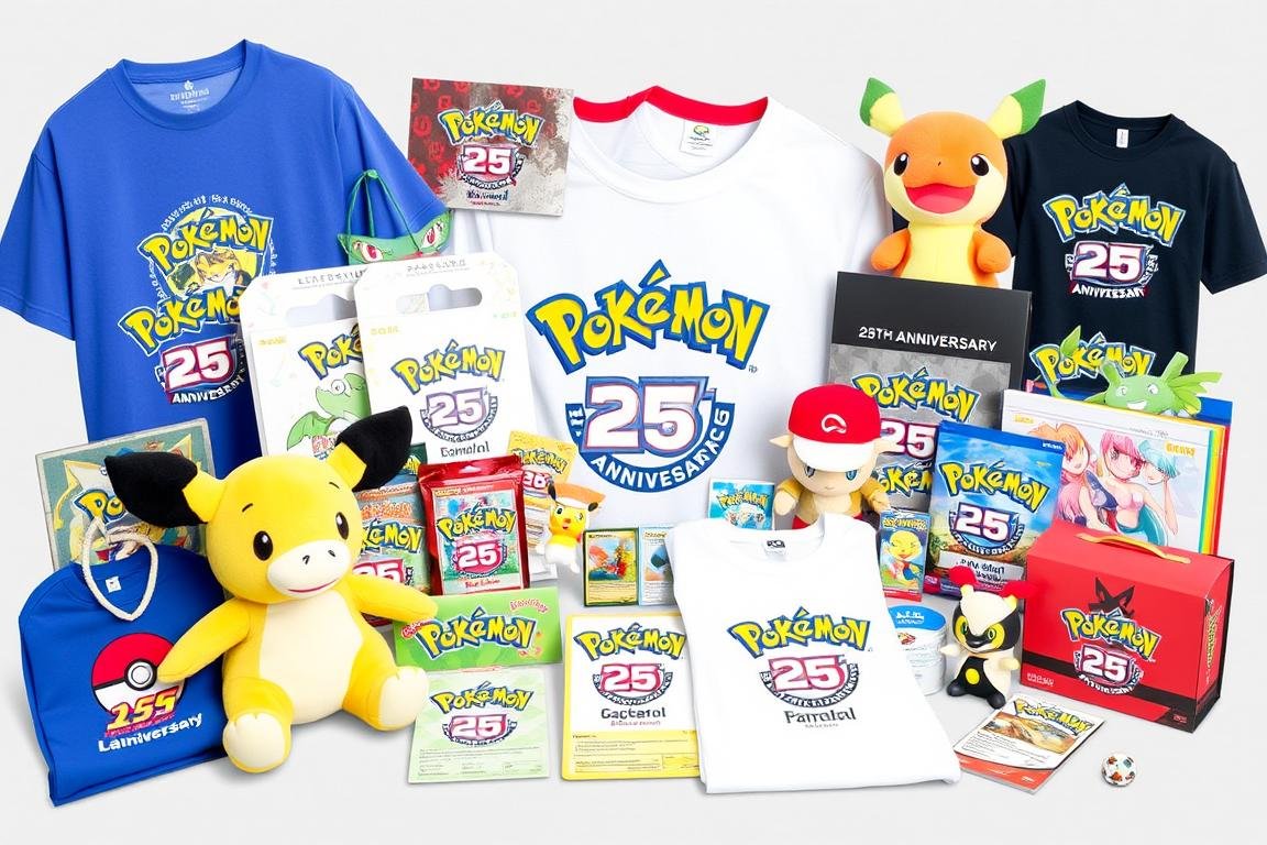 Pokémon 25th Anniversary Kollektion bei ipokemon.de