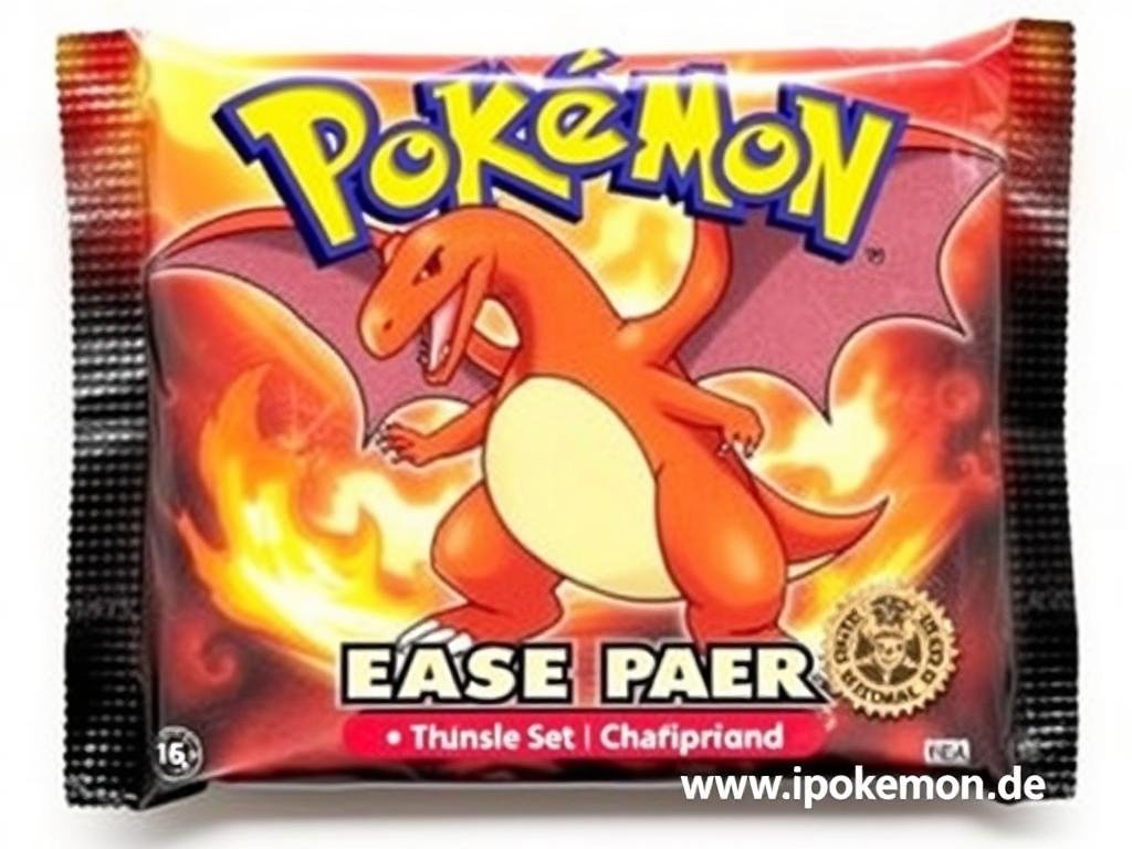 Pokémon Base Set Booster Pack in originalversiegeltem Zustand