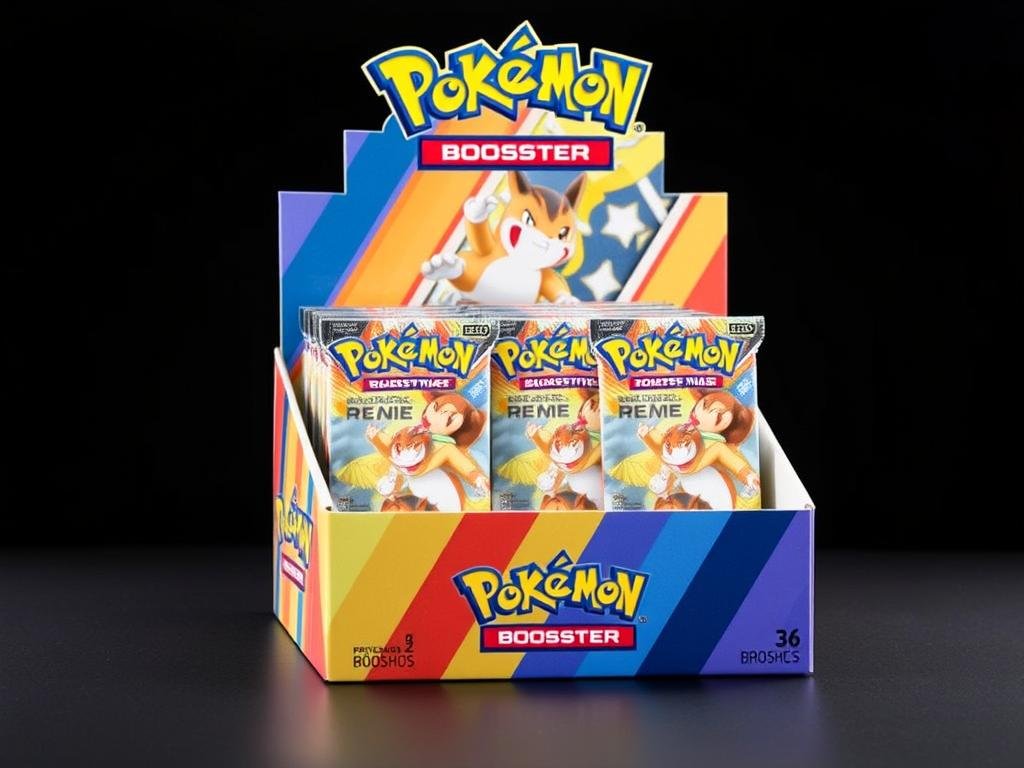 Pokémon Booster Display Box mit 36 Packungen