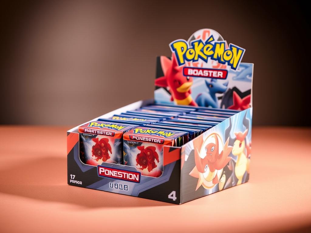 Pokémon Booster Display Box mit mehreren Booster-Packungen