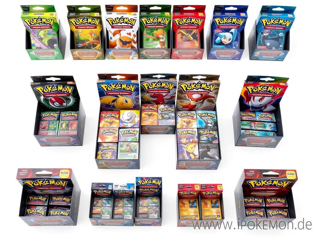 Pokémon Booster Display Großhandelsangebot mit verschiedenen Editionen