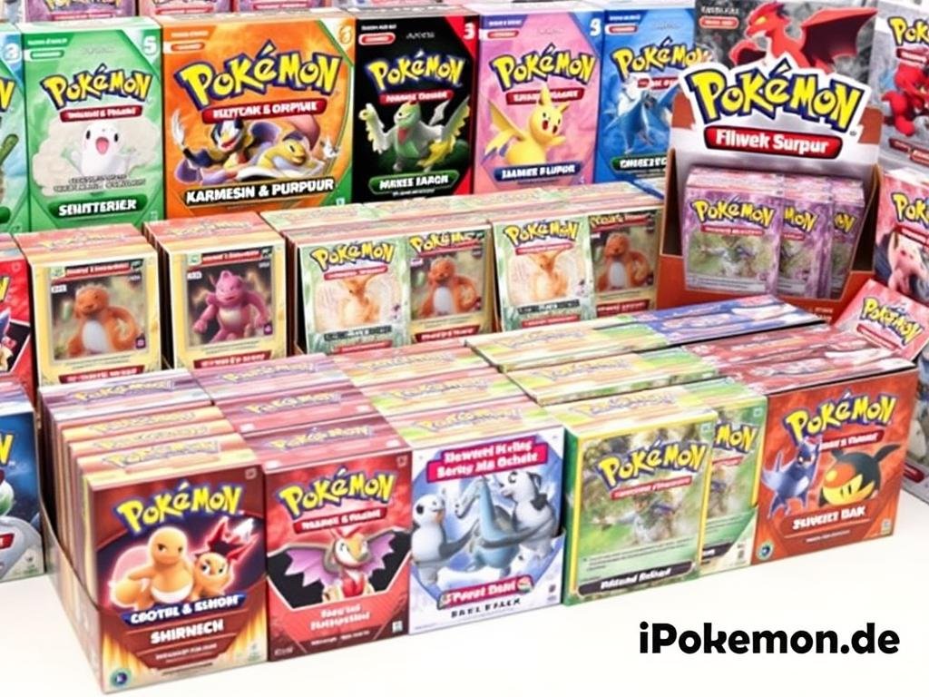 Pokémon Booster und Displays für Großhändler
