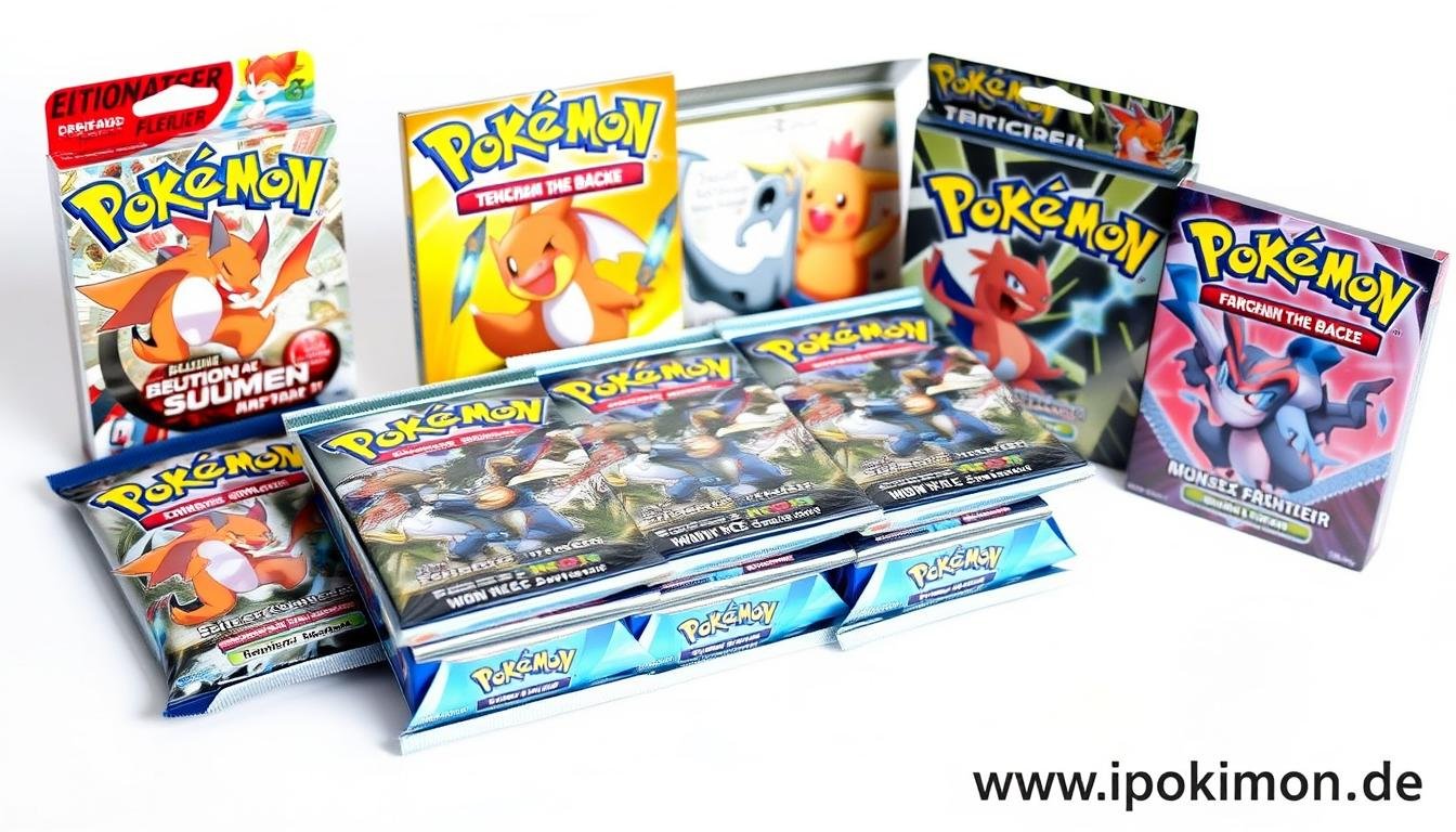 Pokémon Karten Booster Bundle mit verschiedenen Editionen