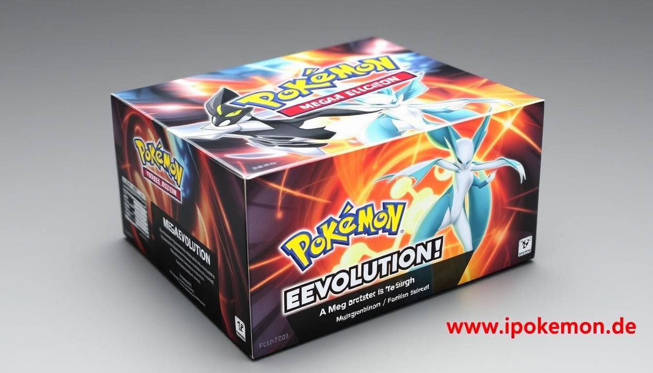 Pokémon Karten Booster Display Mega-Entwicklung für Wiederverkäufer