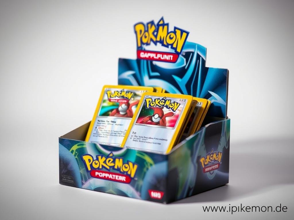 Pokémon Karten Booster Display mit wertvollen Karten und Investitionspotential