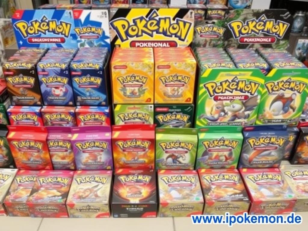 Pokémon Karten Booster Displays im Großhandel
