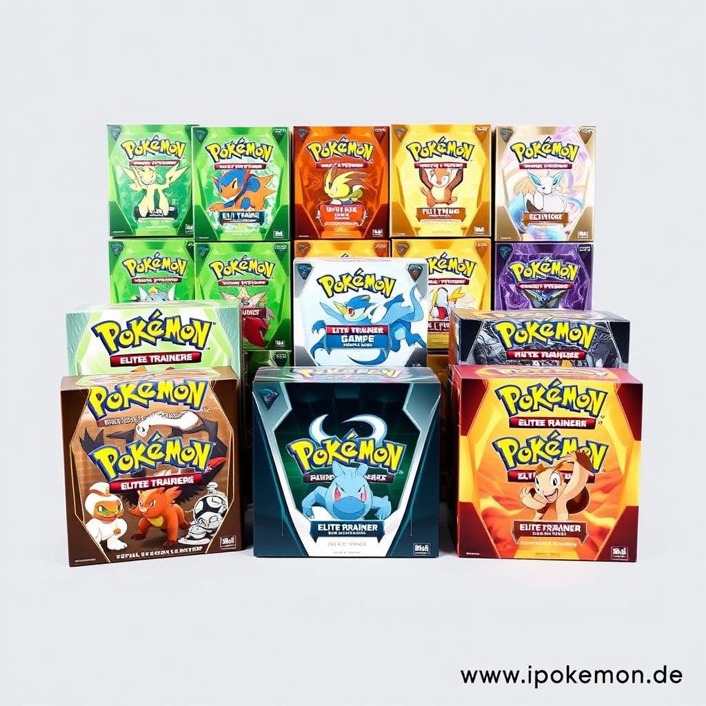 Pokémon Karten Elite Trainer Boxen für Großhändler