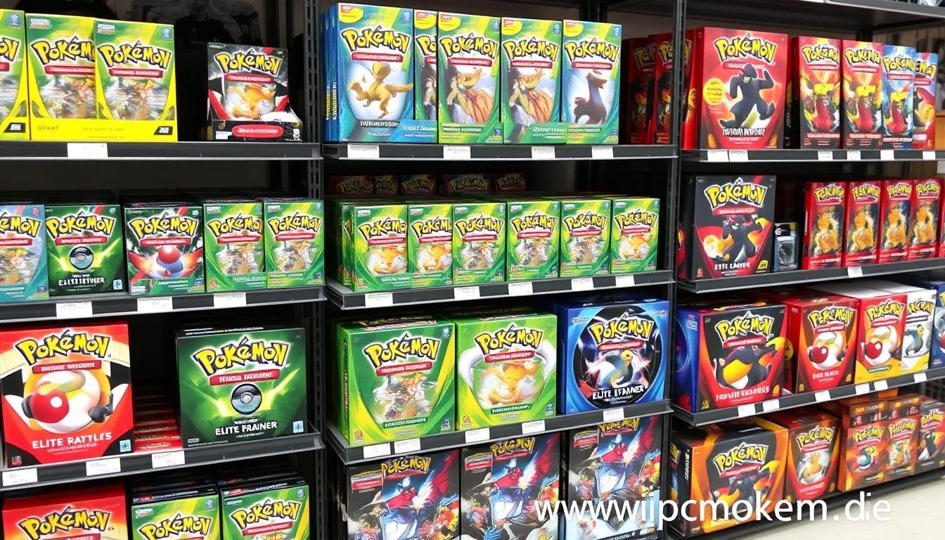Pokémon Karten Großhandel Sortiment für B2B-Kunden in Österreich und der Schweiz
