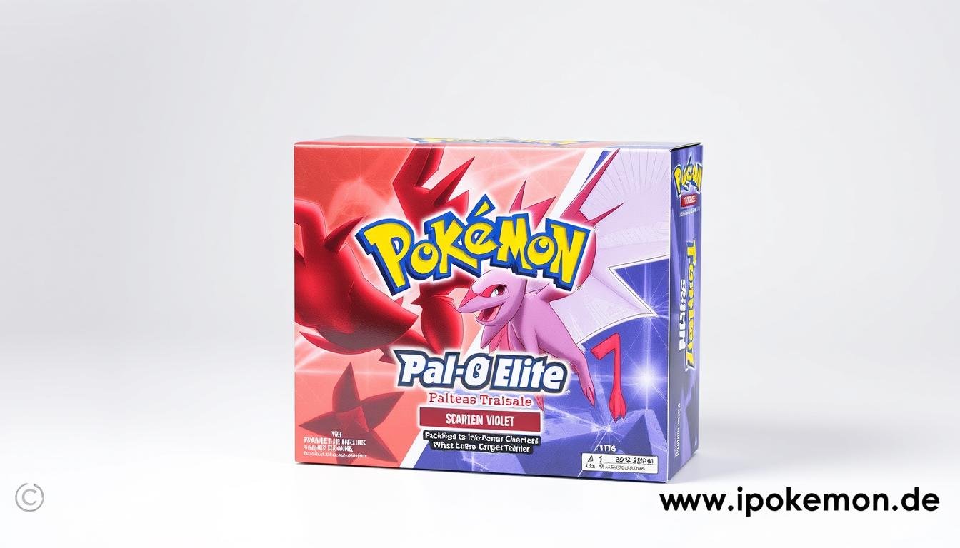 Pokémon Karten Karmesin & Purpur Paldeas Schicksale Top Trainer Box
