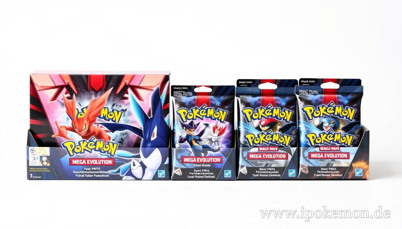 Pokémon Karten Mega Entwicklung Display
