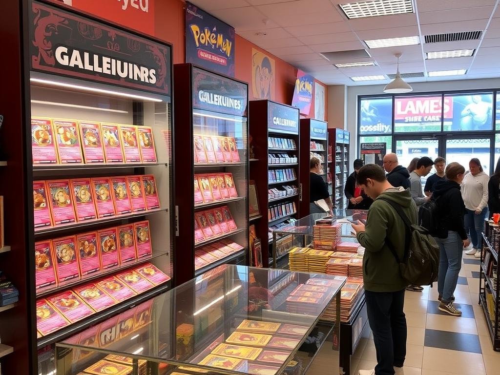 Pokémon Karten Sammlung bei Games Island mit Scarlet Violet Editionen