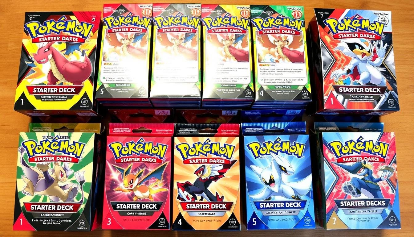 Pokémon Karten Starter- und Themendecks im Großhandelspaket