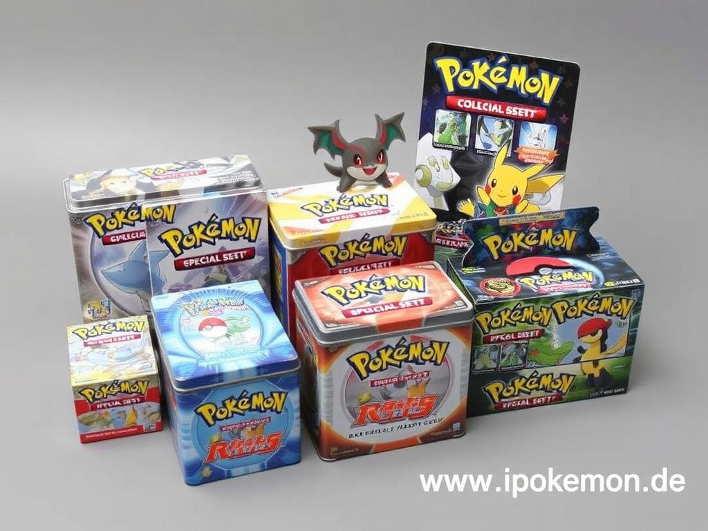 Pokémon Karten Tin-Boxen und Spezial-Sets im Großhandel