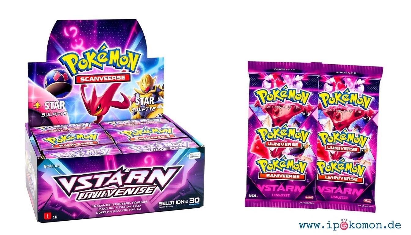 Pokémon Karten VSTAR Universe Display