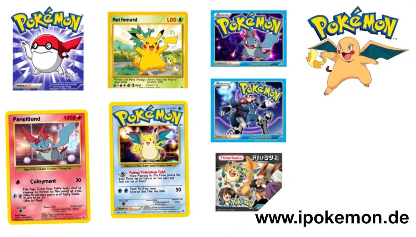 Pokémon Karten als Teil der Popkultur mit Merchandise und Medien