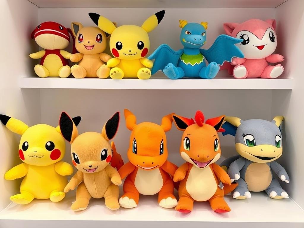 Pokémon Plüschfiguren Sammlung bei ipokemon.de
