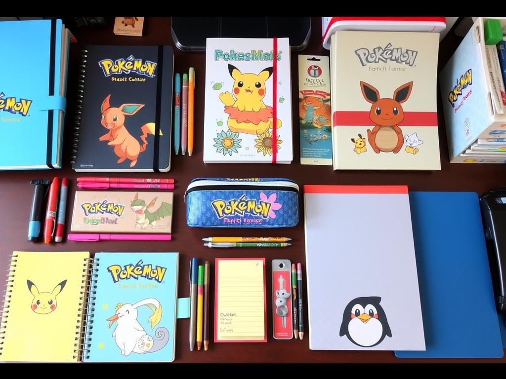 Pokémon Schreibwaren Kollektion bei ipokemon.de