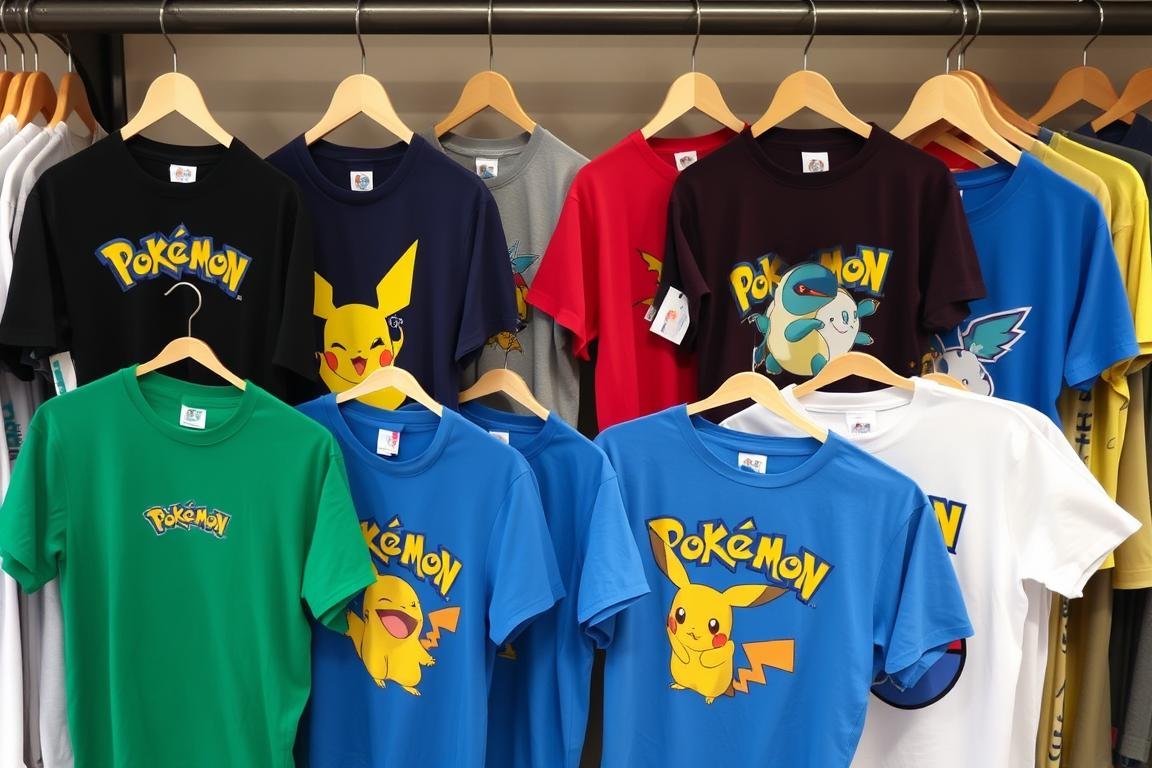 Pokémon T-Shirts Kollektion bei ipokemon.de