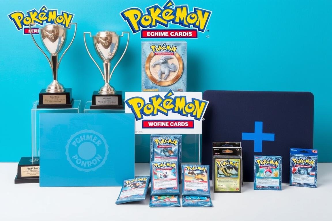 Pokémon TCG Preise und Trophäen bei einem Turnier