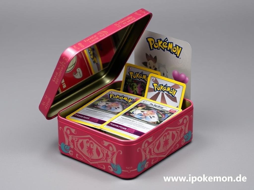 Pokémon Tin Box mit exklusiven Karten