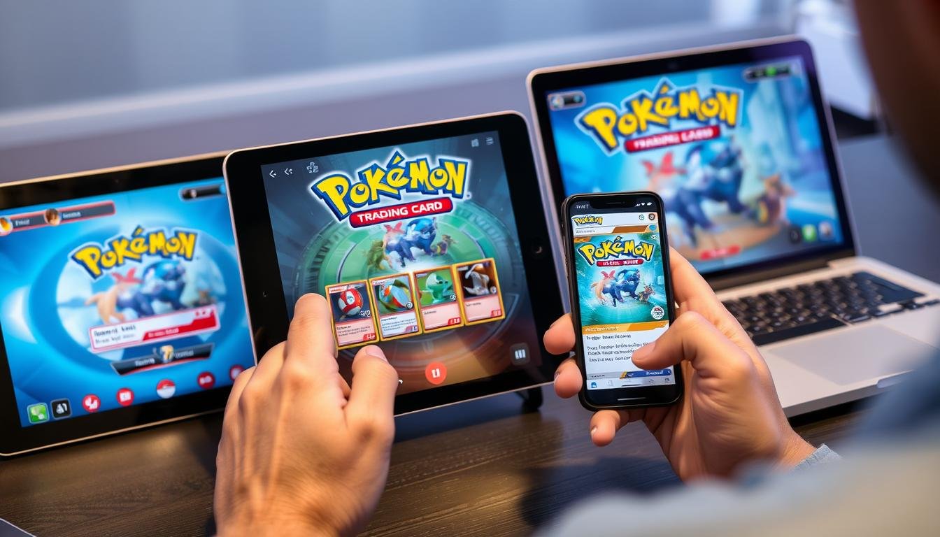 Pokémon Trading Card Game Online auf verschiedenen Geräten