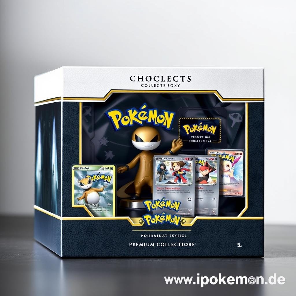 Premium Pokémon Karten Kollektion mit Figur und Promokarten