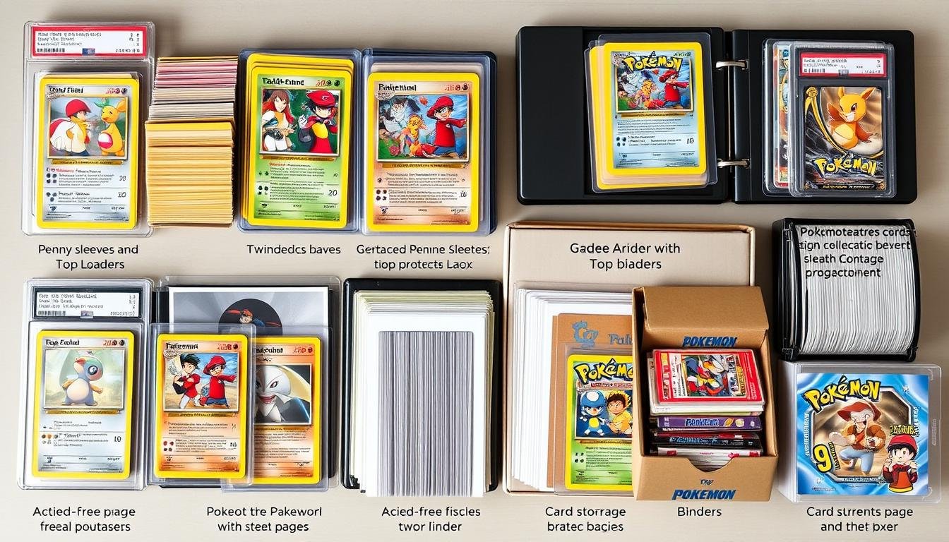 Professionelle Aufbewahrung und Präsentation von Pokémon Karten