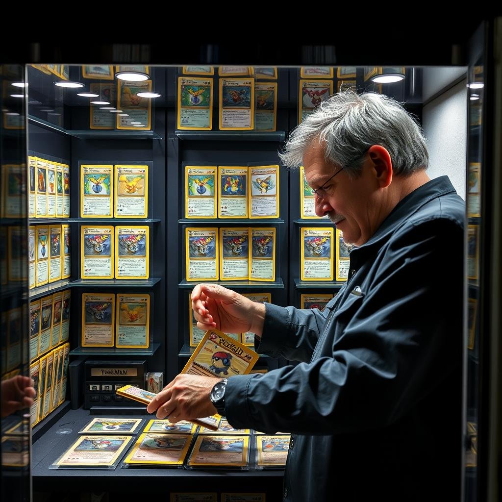Professionelle Aufbewahrung wertvoller Pokémon Karten