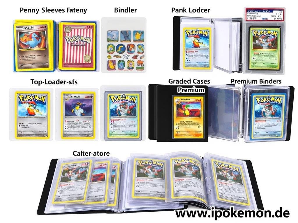Professionelle Aufbewahrungsmethoden für Pokémon Karten