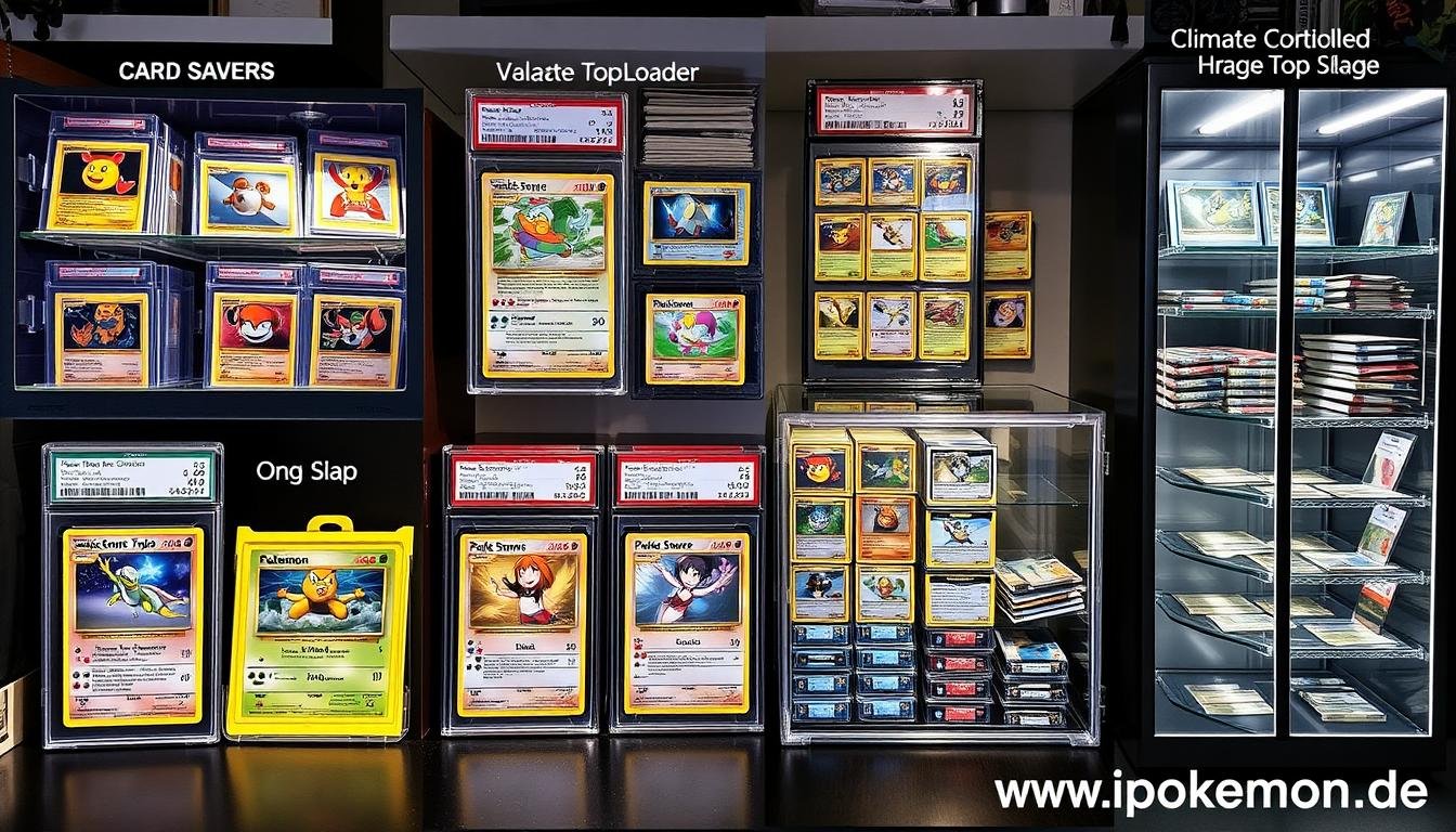 Professionelle Aufbewahrungsmethoden für wertvolle Pokémon Karten