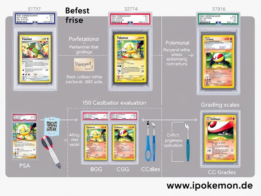 Professionelle Bewertung von Pokémon Karten mit Grading-Prozess und Echtheitsprüfung