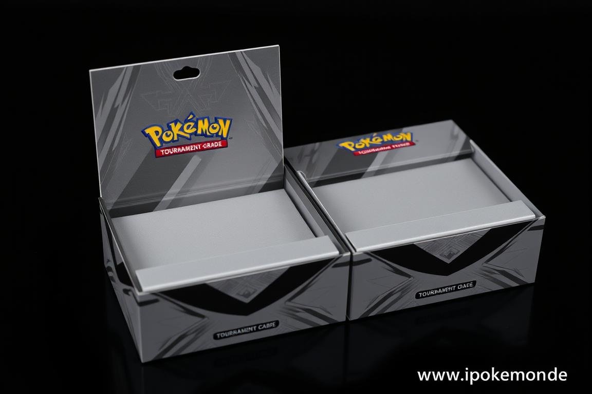 Professionelle Pokémon Karten Deckboxen für Turniere