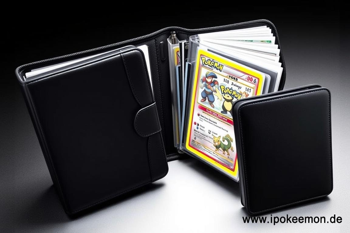 Professionelle Pokémon Karten Sammelordner für Sammler