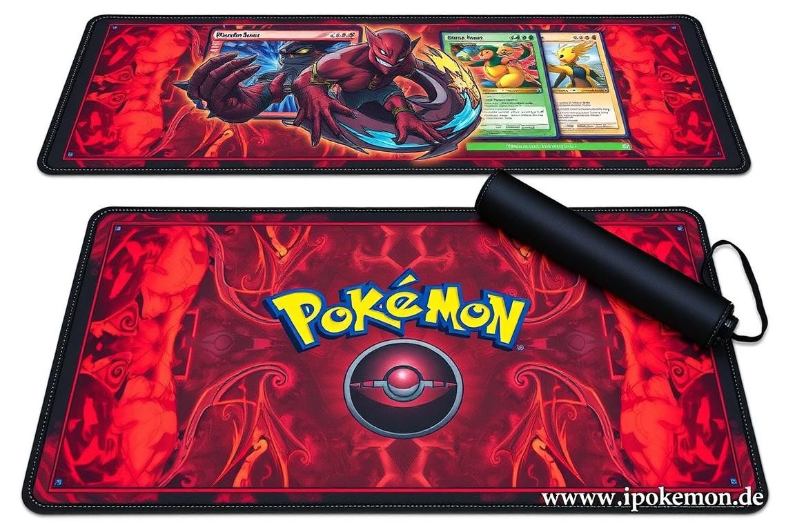 Professionelle Pokémon Karten Spielmatten für Turniere