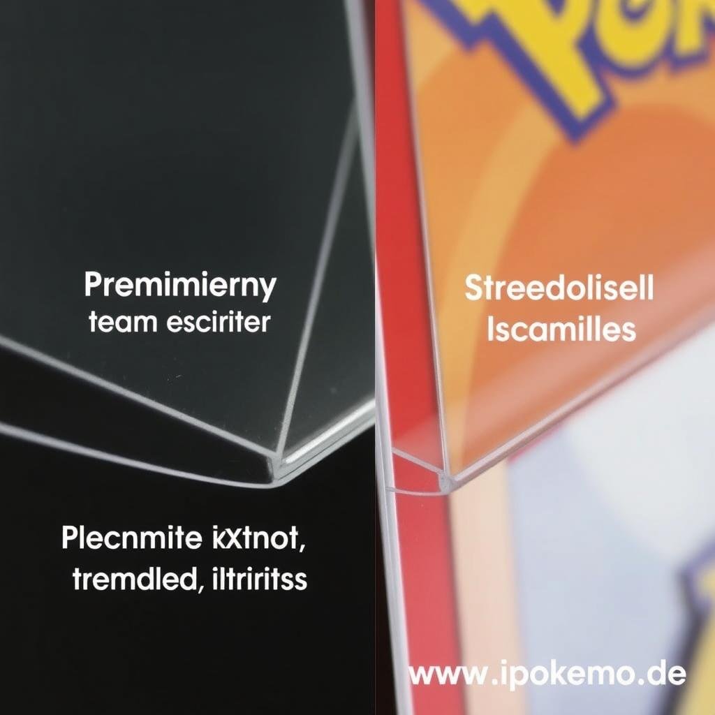 Qualitätsvergleich verschiedener Kartenhüllen-Materialien