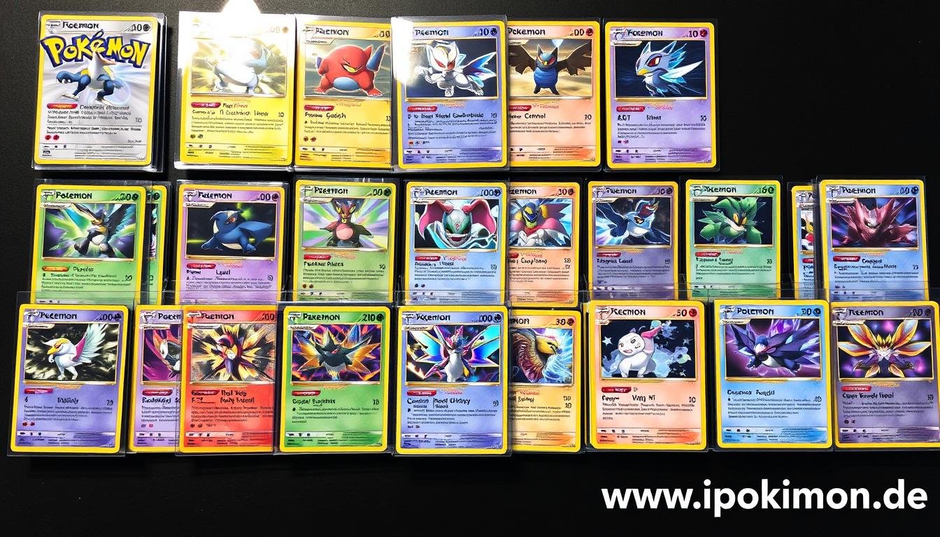 Sammlung von EX-Karten aus verschiedenen Editionen
