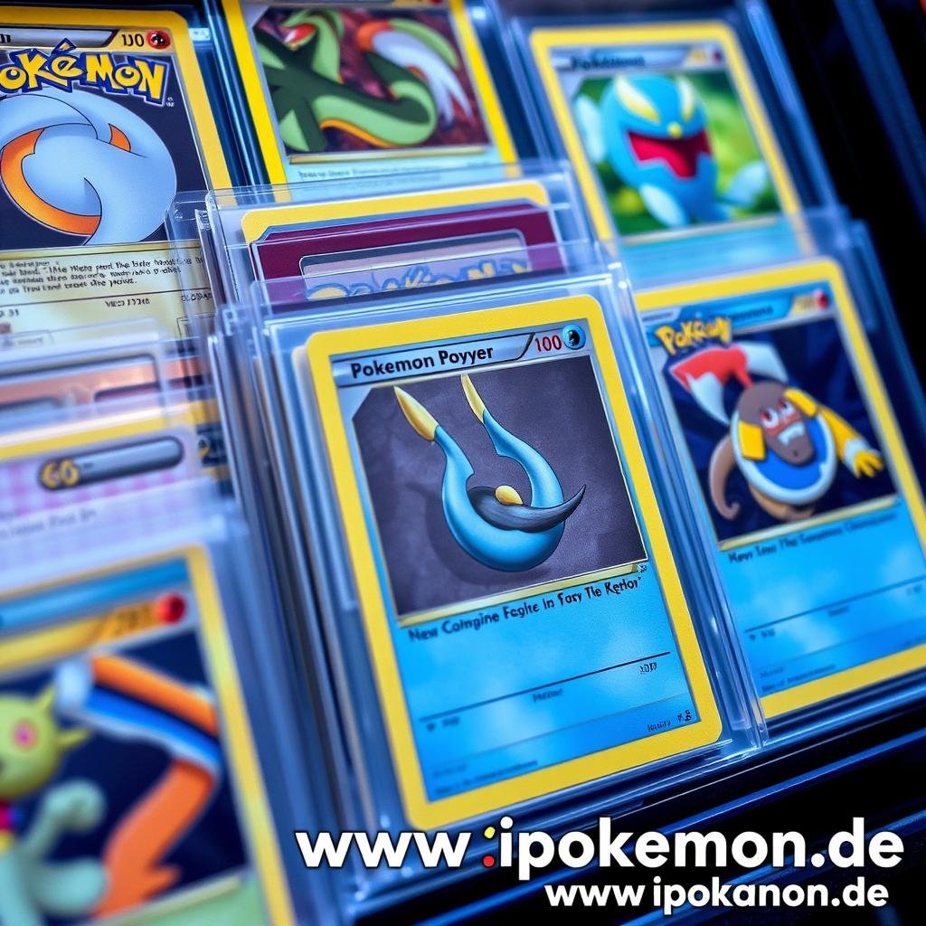 Sammlung von seltenen Pokémon Karten aus verschiedenen Boostern