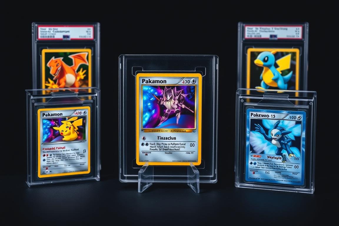 Sammlung wertvoller Pokémon Karten aus aktuellen Boxen