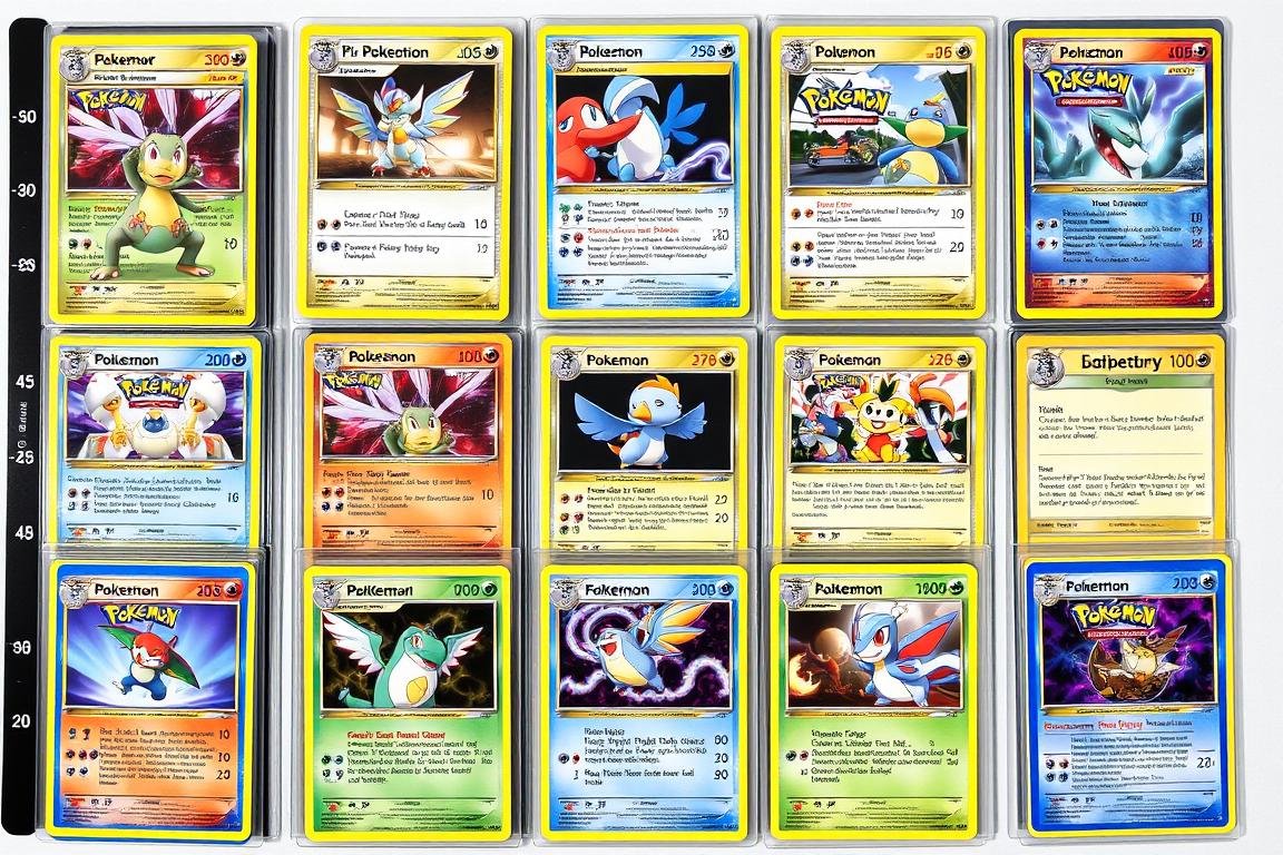 Seltene Pokémon Film-Promokarten aus verschiedenen Jahren