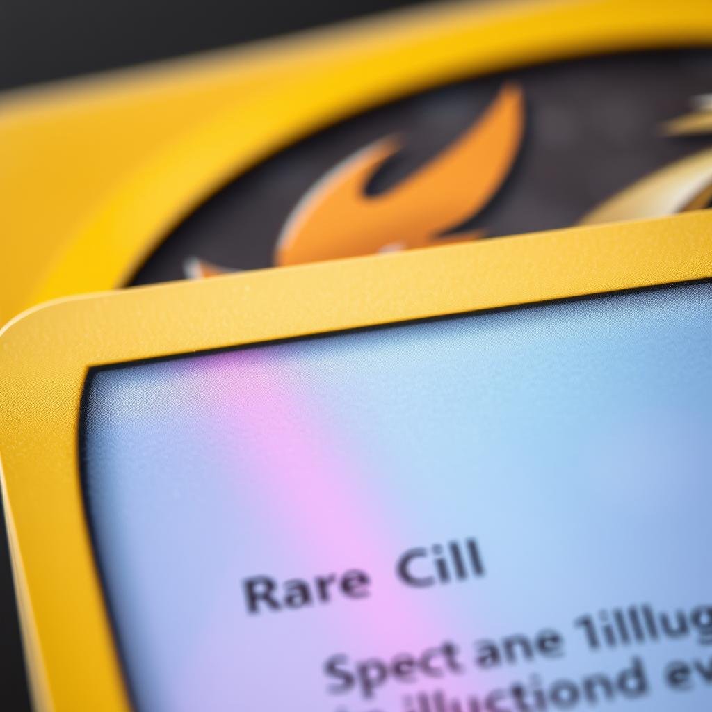 Seltene Pokémon Karte mit Special Illustration Rare Kennzeichnung