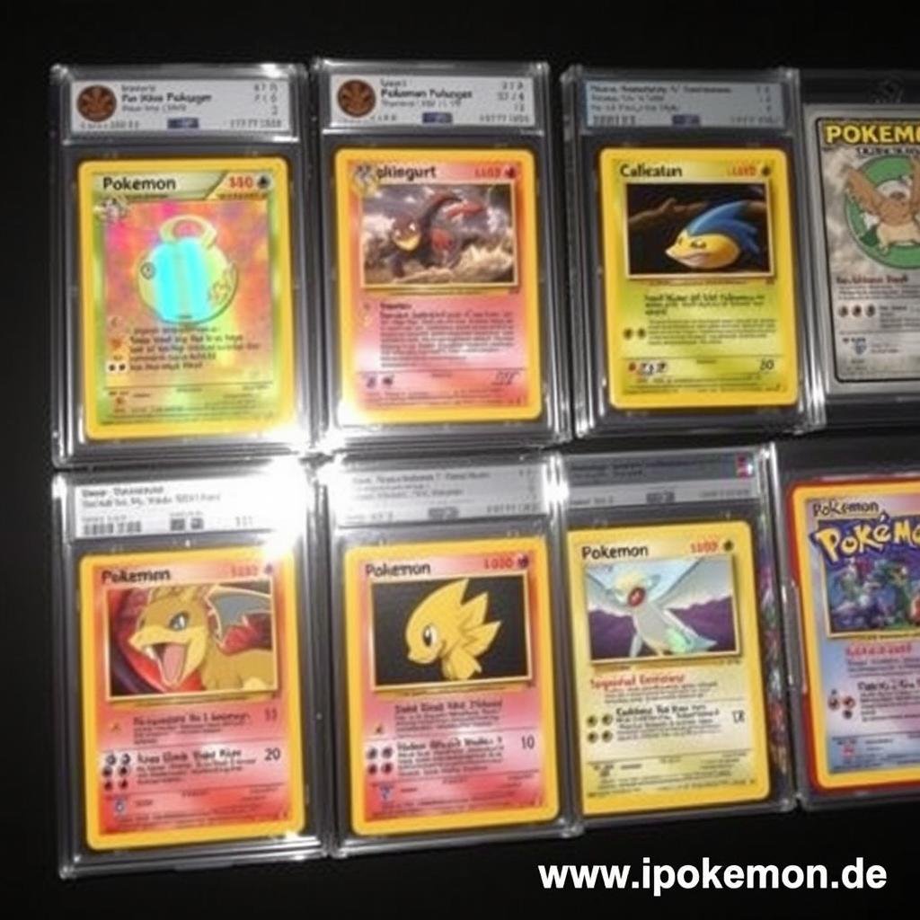 Seltene Pokémon Karten Editionen