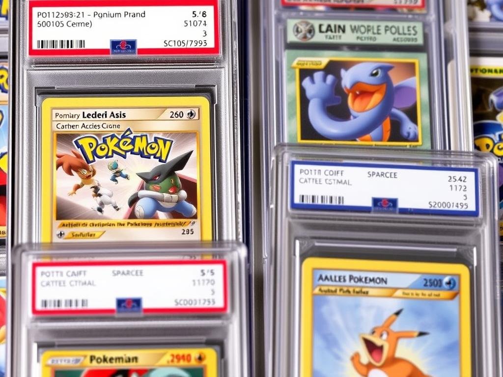 Seltene Pokémon Karten Sammlung bei LottiCards mit Authentizitätszertifikaten