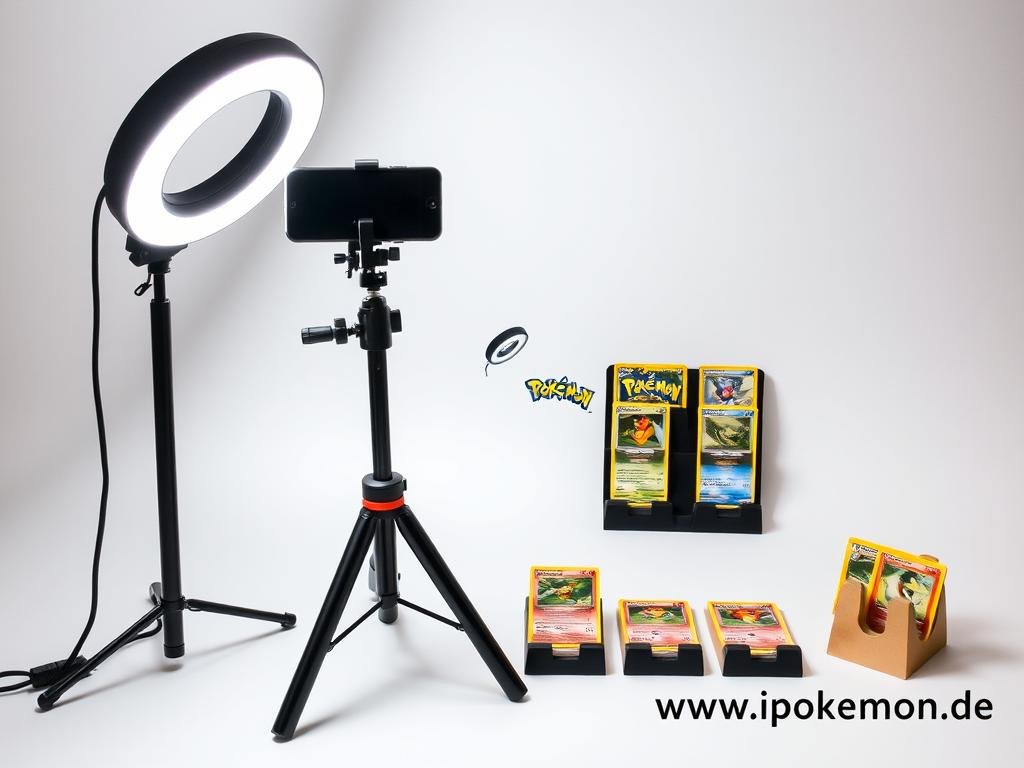 Setup für Pokémon Karten Content-Erstellung