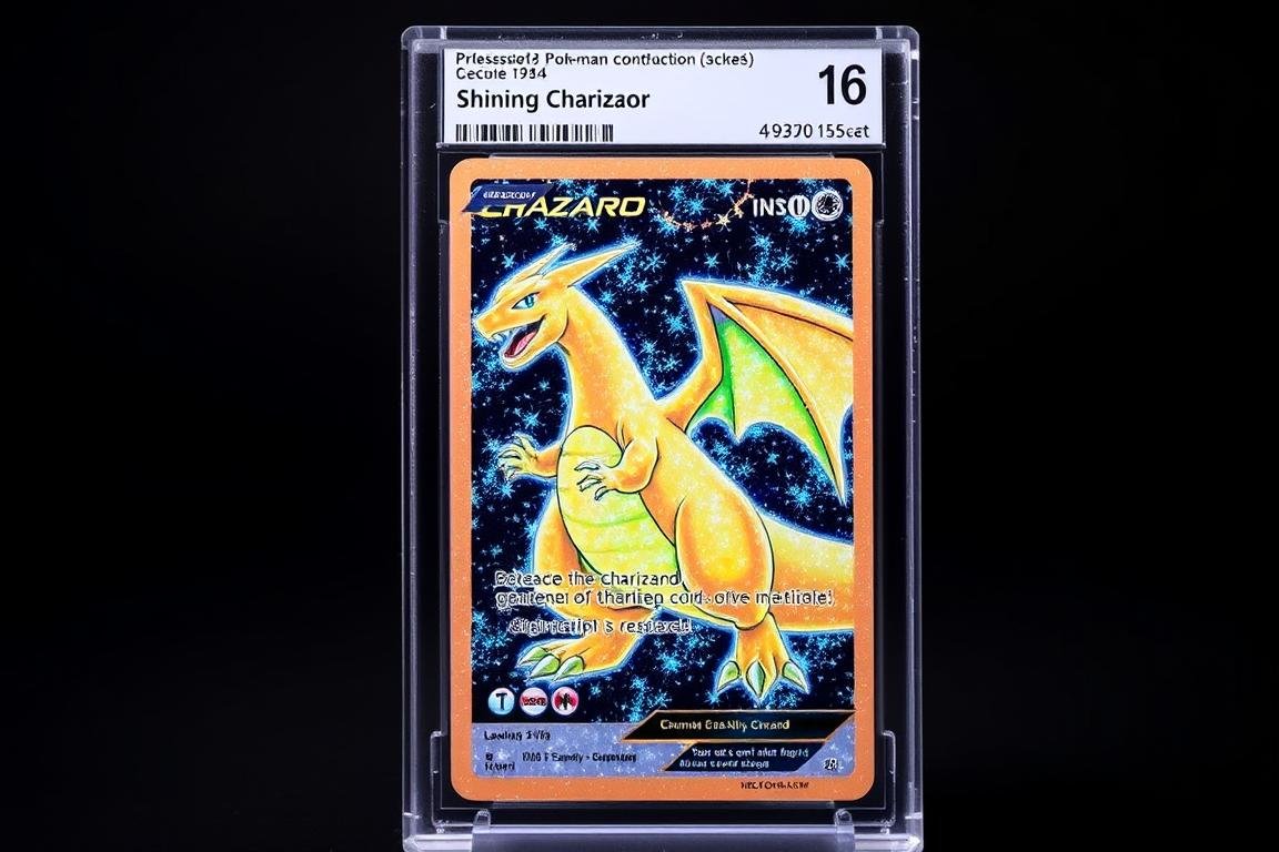 Shining Glurak Pokémon Karte aus dem Neo Destiny Set