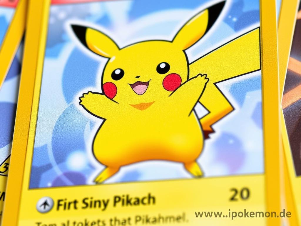 Shiny Pikachu Karte aus Shiny Treasure