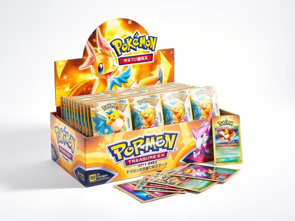 Shiny Treasure EX japanisches Booster Display mit glänzenden Pokémon Artworks