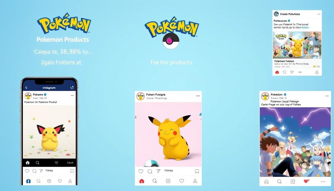 Social Media Marketing für Pokémon-Produkte