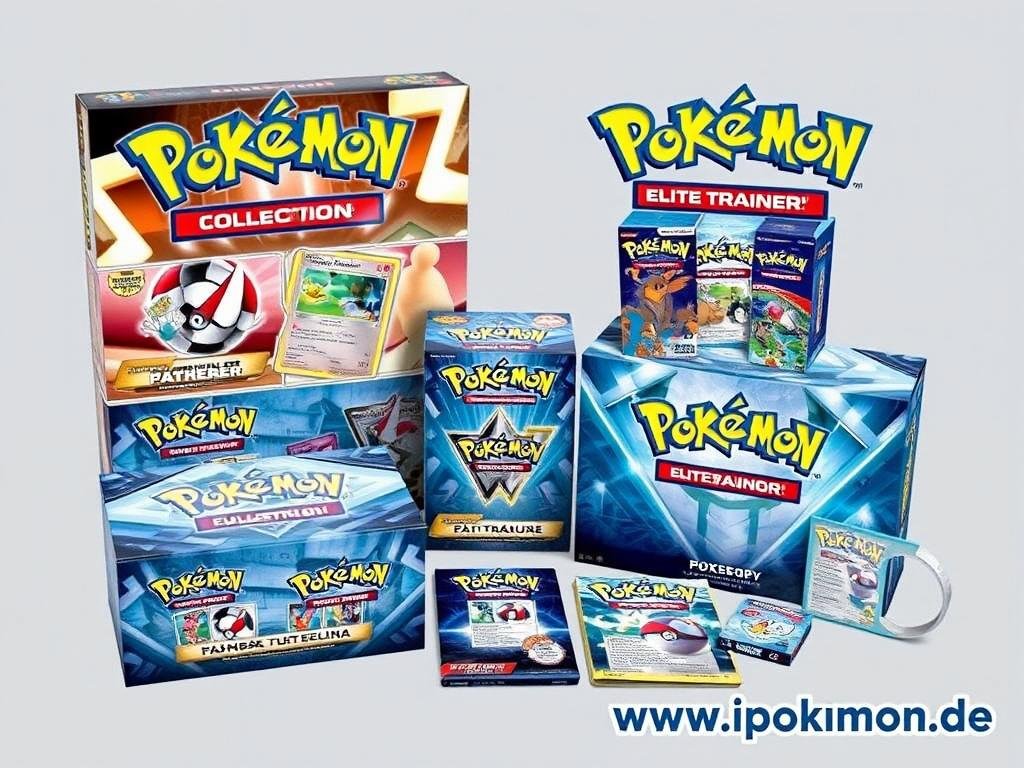 Spezial-Kollektionen und Elite Trainer Boxen für Pokémon Karten